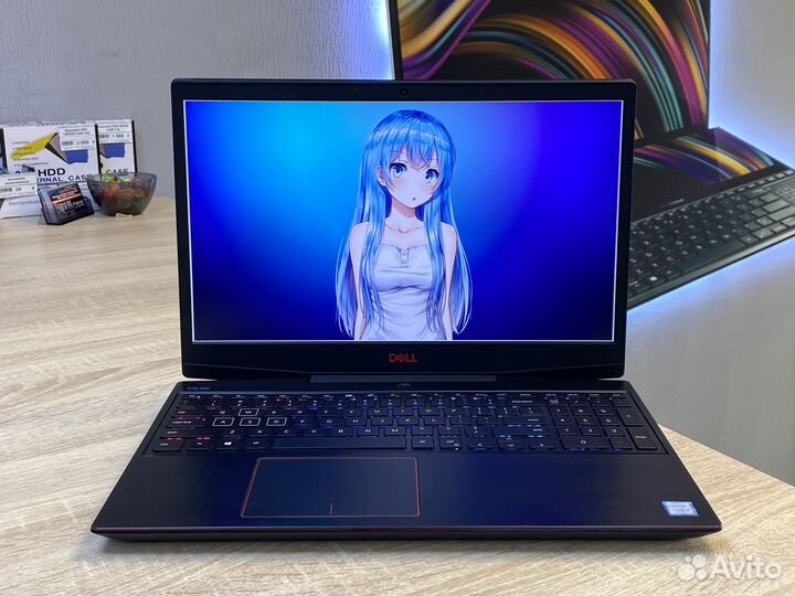 Игровой ноутбук dell G3 с подстветкой