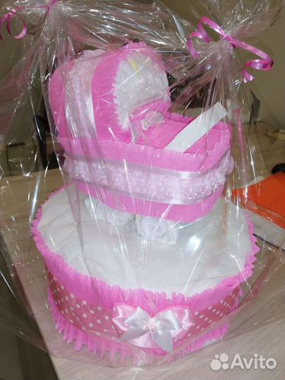 Торт из памперсов