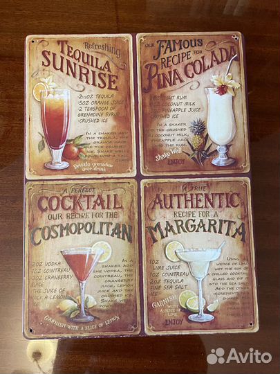 Таблички интерьерные