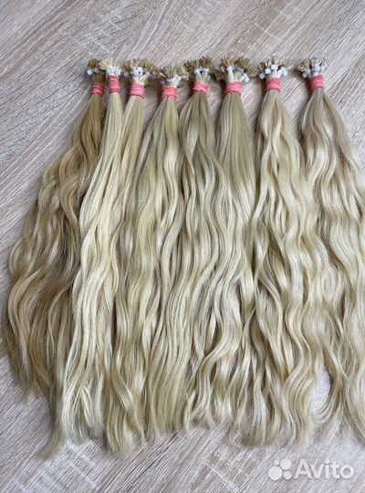 Славянские волосы на mini капсулах, 100шт