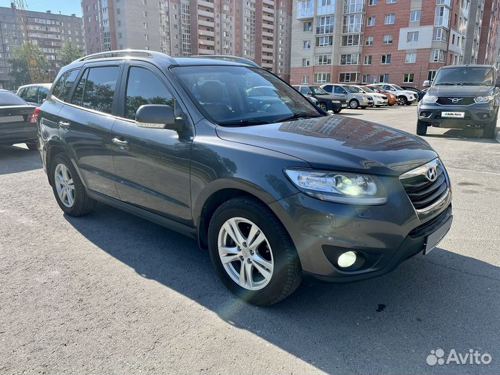 Hyundai Santa Fe 2.4 AT, 2011, 207 000 км