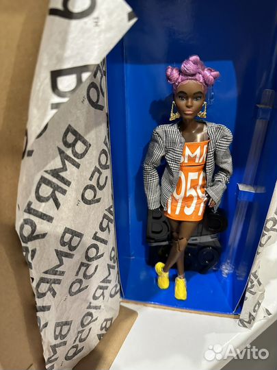 Кукла barbie bmr 1959 с сиреневыми волосами GNC46