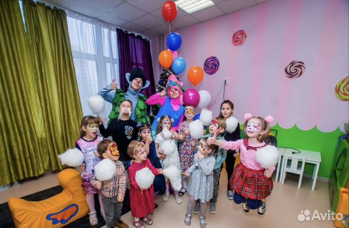 Сахарная/сладкая вата, попкорн, аквагрим