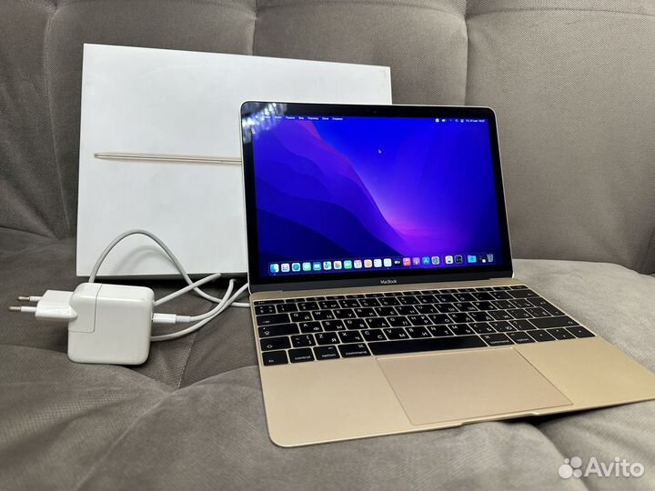 MacBook 12 2016 Gold Полный комплект