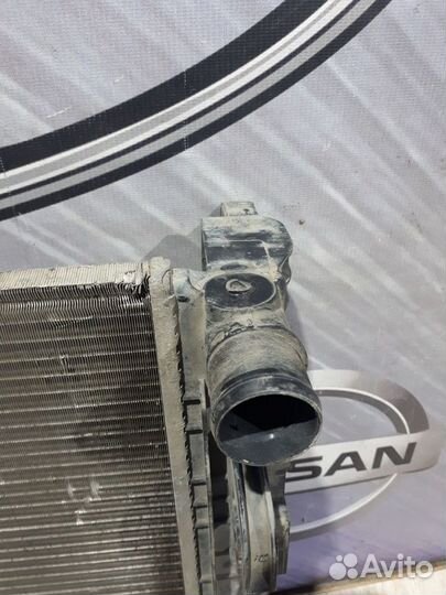 Радиатор охлаждения двигателя основной Renault san
