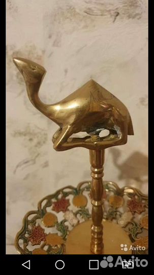 Этажерка фруктовница арабская с верблюдом