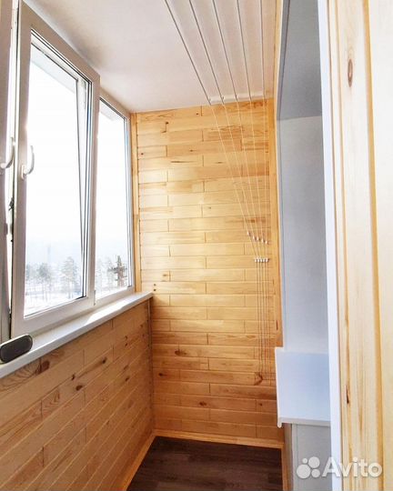 Отделка балконов