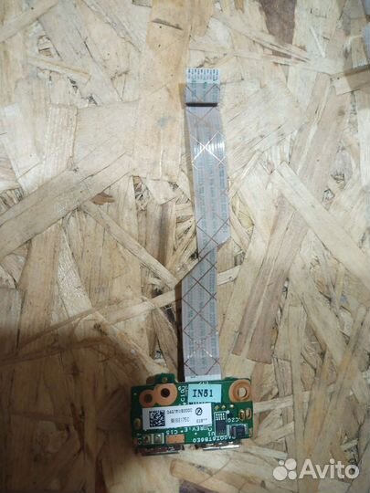 Плата USB 34QT6UB0000 HP DV5-1000 серии