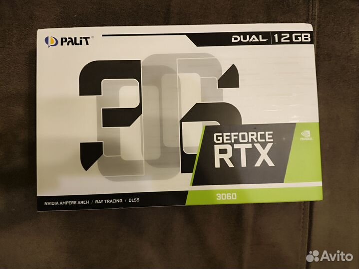 Palit nvidia geforce rtx 3060 dual (LHR) 12 gb