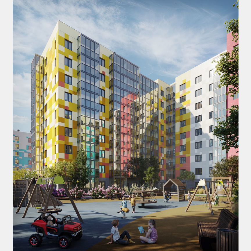 2-к. квартира, 68,6 м², 3/9 эт.