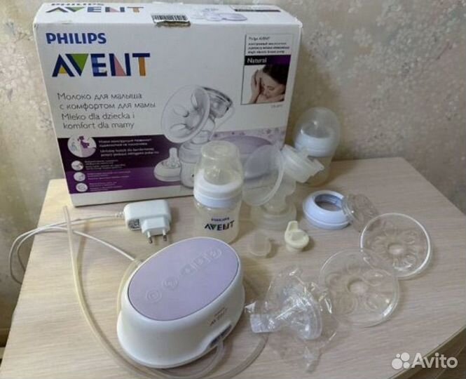 Молокоотсос avent электрический