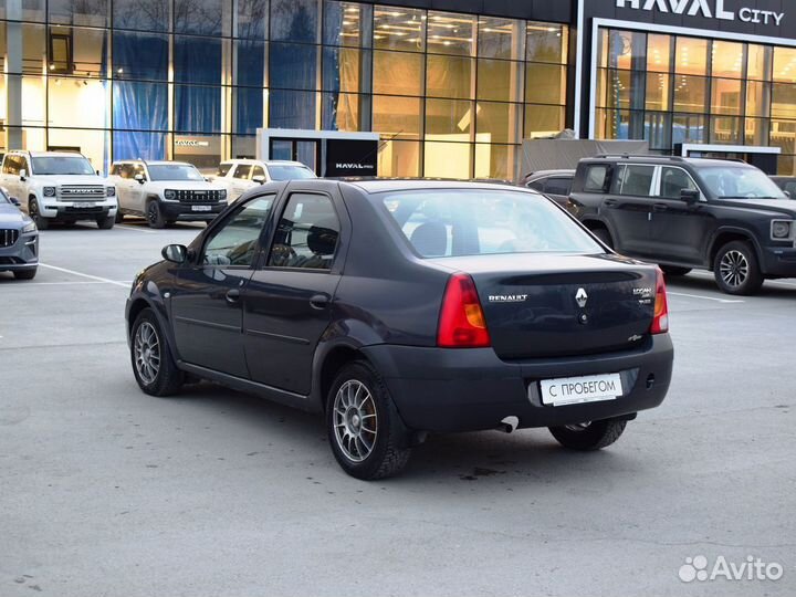 Renault Logan 1.4 МТ, 2009, 166 000 км