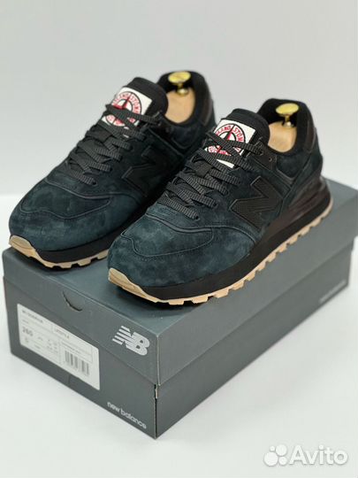 Кроссовки New Balance 574 Stone Island