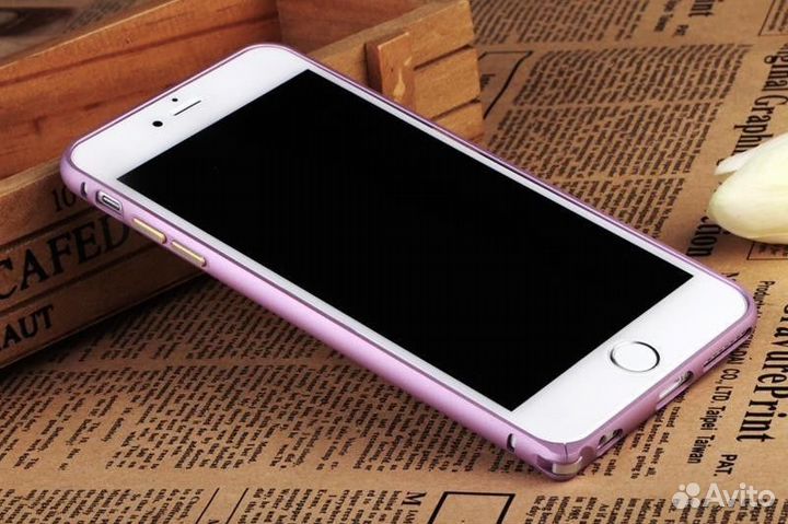 Чехол бампер алюминиевый, iPhone 6/6S