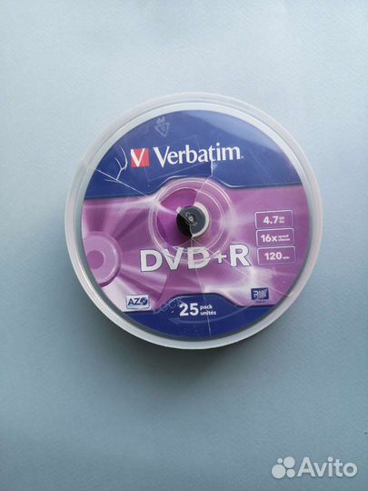 DVD+r диски Verbatim