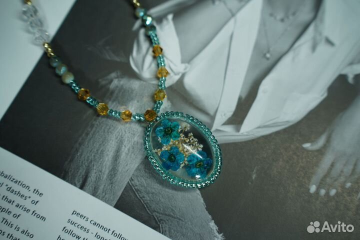 Украшение на шею Флора