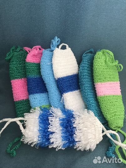 Мочалка ручной работы