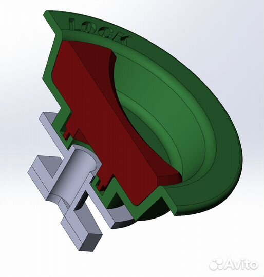 Замок панели TLC80