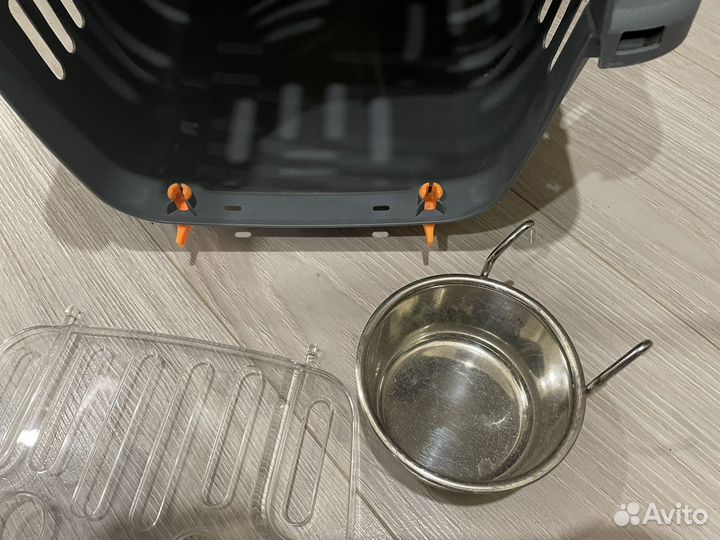 Переноска для грызунов с миской