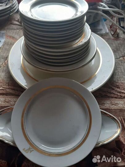 Столовый сервиз Дулёво неполный