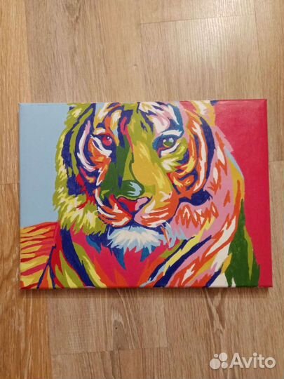 Готовые картины по номерам