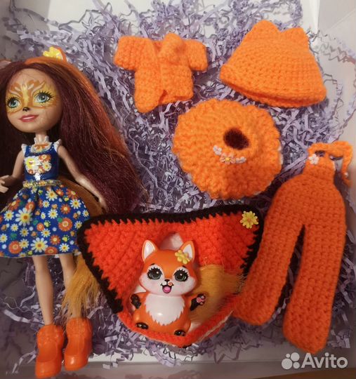 Enchantimals пегас, попугай