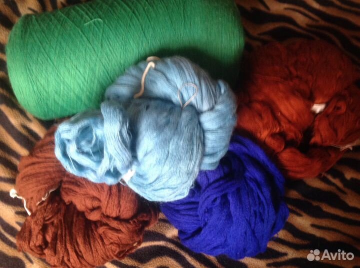Шерсть пряжа СССР Франция