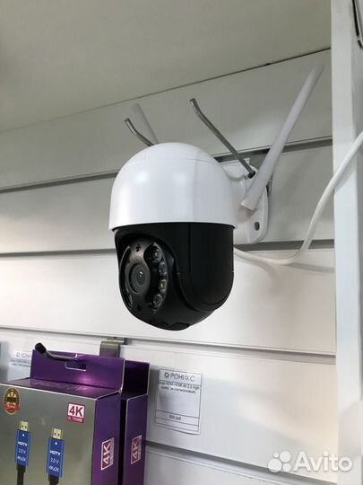 Видеокамера поворотная wi-fi