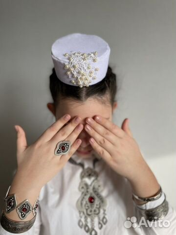 Калфак женский татарский тюбетейка