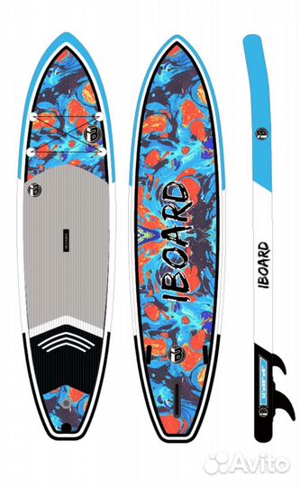 Доска для сапсерфин iboard двухслойный комплект