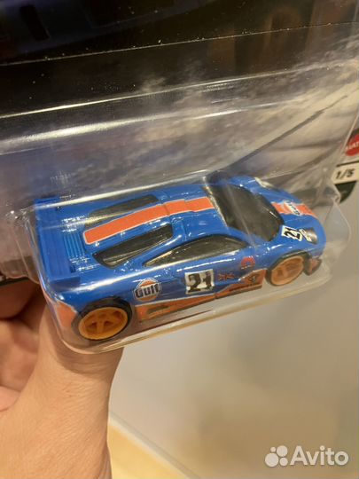 Hot Wheels Premium Gulf McLaren F1 GTR