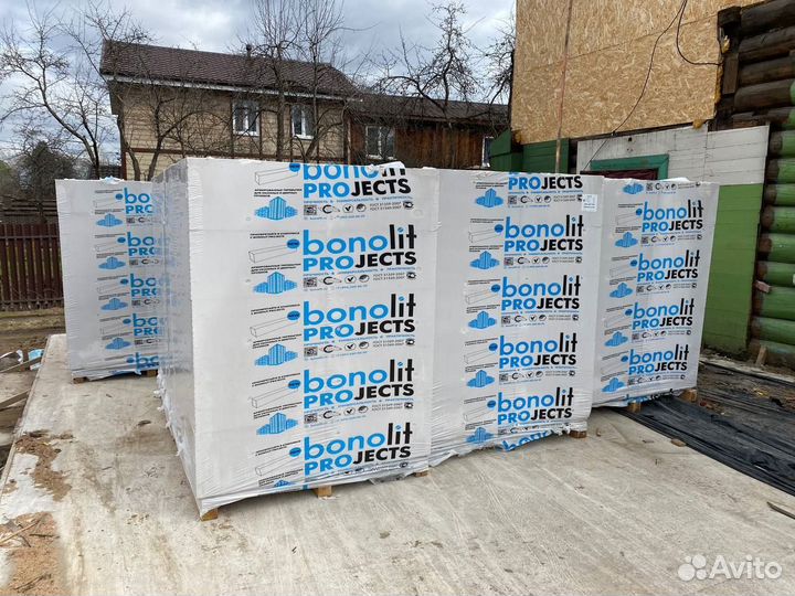 Строительные блоки из газобетона Бонолит