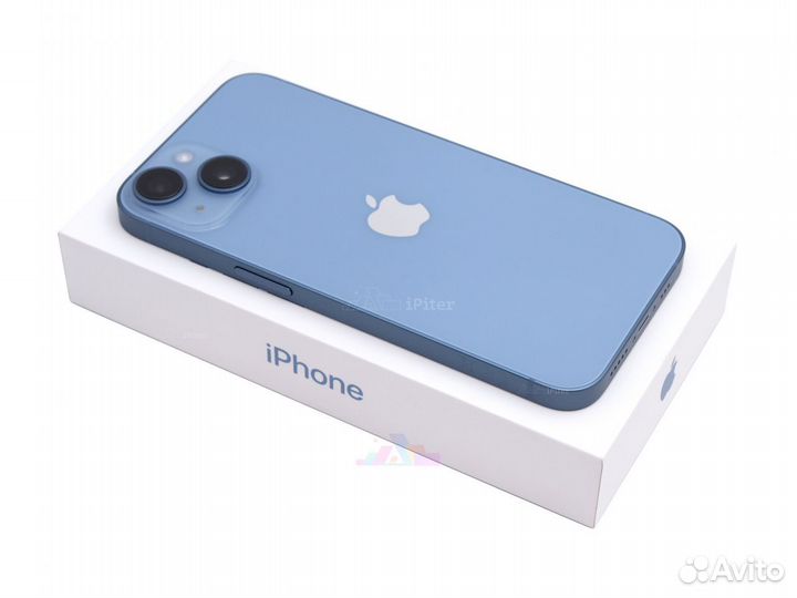 Новый iPhone 14 128Gb Blue (Синий) eSim + eSim