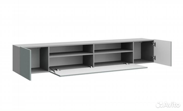 Стильная тумба тв Белая