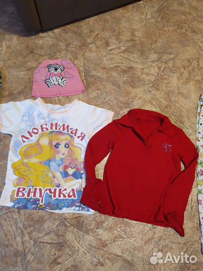Одежда на девочку от 4-5 лет пакетом