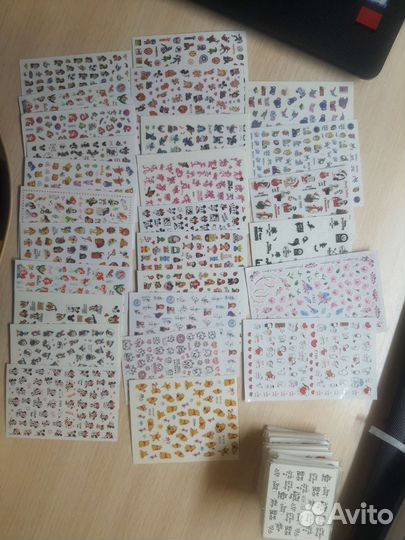 Наклейки для ногтей 3d 3д