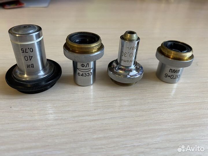 Линзы для микроскопа