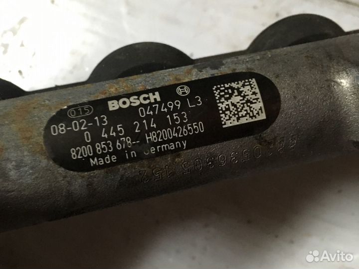 Топливная Рампа M9R 2.0DCi Renault, Opel, Nissan