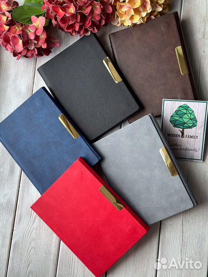 Ежедневник с гравировкой блокнот