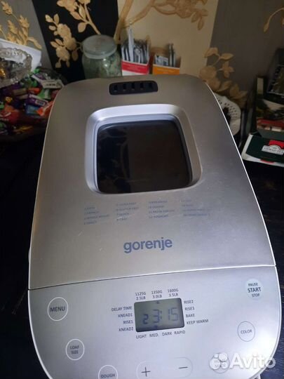 Хлебопечка gorenje