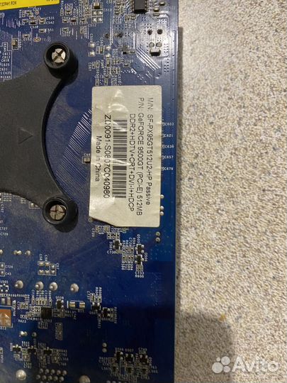 Видеокарта geforce 9500gt
