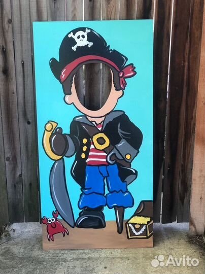 Фотозона в пиратском стиле