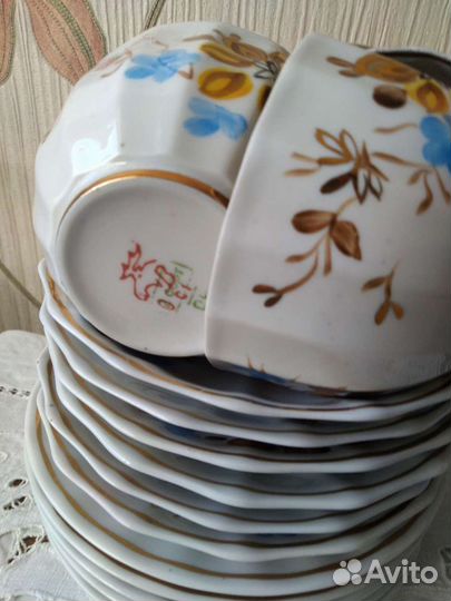 Шикарные чайные сервизы из СССР