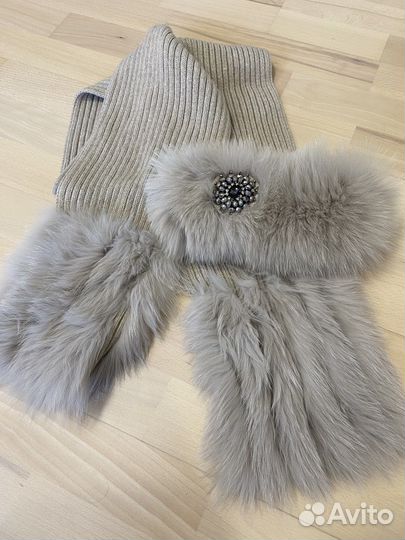 Комплект шапка и шарф