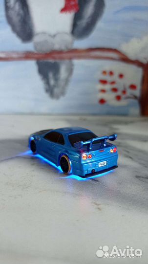 R/C Р/У дрифт модель turbo racing 1/76 c64