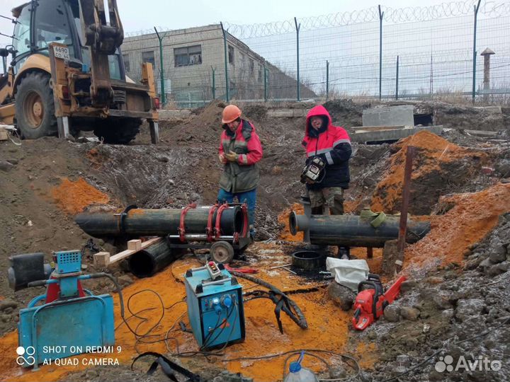 Сварка пнд труб. Дачный водопровод