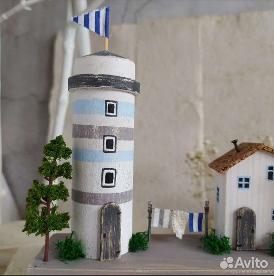 Авторские домики ручной работы 