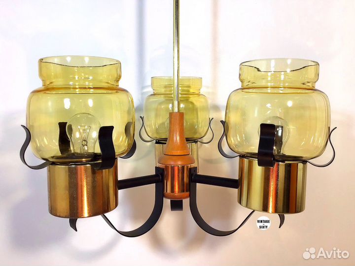 Люстра редкая ГДР 70-е гг