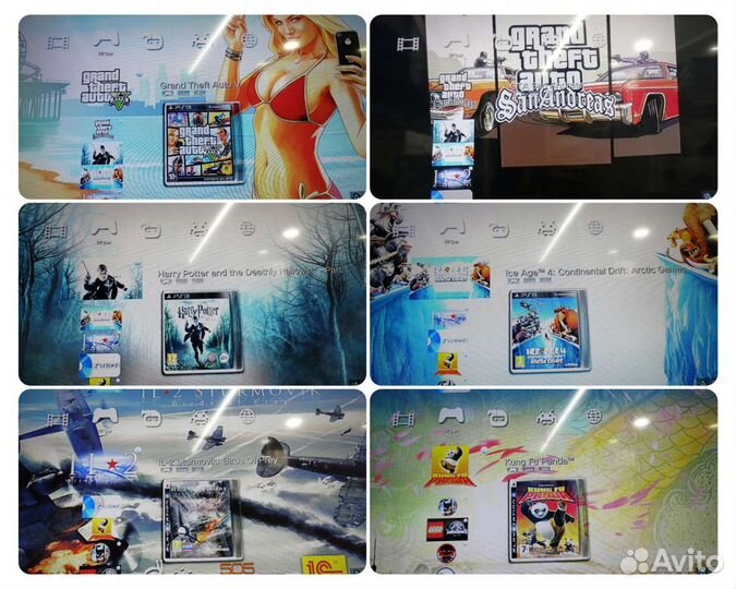 PS3 500GB 53игры 2 новых геймпада