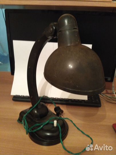 Лампа нквд, ссср, завод Карболит, Орехово-Зуево